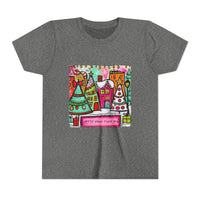 Festive Youth Tee - Christmas Shirt, Holiday Gift, Kids T-Shirt, Colorful Winter Apparel, Cute Seasonal Wear