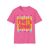 Fourth Grade Pencil T‑Shirt – Cute Back‑to‑School Teacher Tee