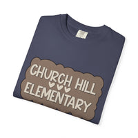 Church Hill Elementary Fall Comfort Colors T-Shirt - Thanksgiving