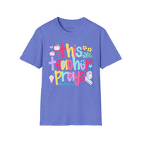 'This Teacher Prays' Gildan Soft-style T-shirt