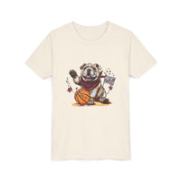 Bella Canvas Bulldogs Basketball Youth Tee, Perfect for Sports Lovers, Kids T-Shirt, MSU Bulldogs, Starkville MS