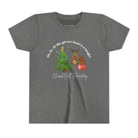 'We Got Our Tinsel in a Tangle' Church Hill Elementary Bella Canvas Youth T-shirt