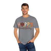Comfort Colors Unisex Happy Thanksgiving T-Shirt