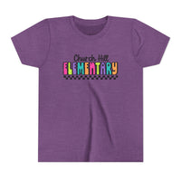 'Church Hill Elementary' Youth Bella Canvas T‑Shirt