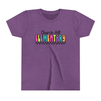 'Church Hill Elementary' Youth Bella Canvas T‑Shirt