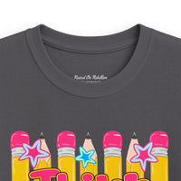Third Grade Kids Tee — Bright Pencil Back-to-School Shirt