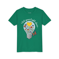 'Let Your Light Shine' Autism Awareness Bella Canvas Youth T-shirt