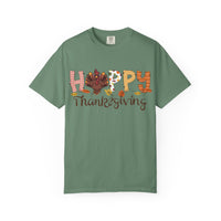 Comfort Colors Unisex Happy Thanksgiving T-Shirt