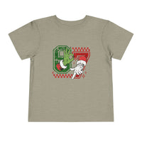 Bella Canvas Toddler Christmas Tee, 67 Grinch and Santa t-shirt