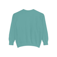 Neon Thanksgiving Turkey Comfort Colors Unisex Crewneck Sweatshirt