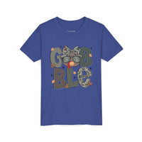 'Gobbler' Girly Thanksgiving Youth Bella Canvas T-shirt