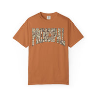 'Principal' Camo Graphic Comfort Colors T-Shirt