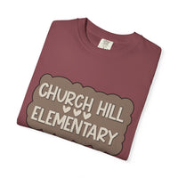 Church Hill Elementary Fall Comfort Colors T-Shirt - Thanksgiving