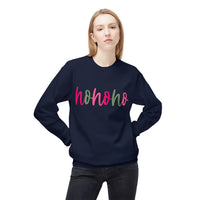 Cheerful 'Ho Ho Ho' Sweatshirt for Everyday Joy, Cozy Gift for Friends, Relaxed Style for Celebrations, Cute Casual Wear, Gildan Softstyle