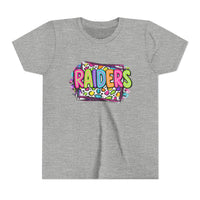 'Raiders' Graffiti Youth Bella Canvas T-shirt