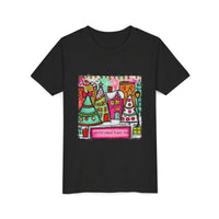 Festive Youth Tee - Christmas Shirt, Holiday Gift, Kids T-Shirt, Colorful Winter Apparel, Cute Seasonal Wear