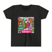 Festive Youth Tee - Christmas Shirt, Holiday Gift, Kids T-Shirt, Colorful Winter Apparel, Cute Seasonal Wear