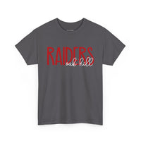 'Oak Hill Raiders' Script Gildan Soft-style T-shirt