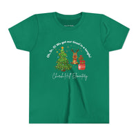 'We Got Our Tinsel in a Tangle' Church Hill Elementary Bella Canvas Youth T-shirt