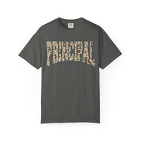 'Principal' Camo Graphic Comfort Colors T-Shirt