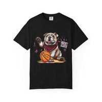 Comfort Colors Bulldog T-Shirt | Unisex Garment-Dyed Tee for Basketball, Athletics, MSU, Starkville MS
