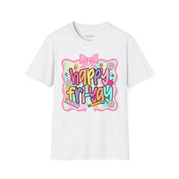 'Happy Fri-Yay!' Gildan Soft-style T-shirt
