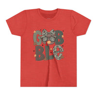 'Gobbler' Girly Thanksgiving Youth Bella Canvas T-shirt