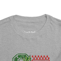 Bella Canvas Toddler Christmas Tee, 67 Grinch and Santa t-shirt