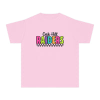 Neon Retro 'Oak Hill Raiders' Youth Comfort Colors T-shirt