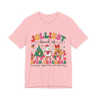 SPED Teacher Jolly Christmas Tee, Bella Canvas Shirt