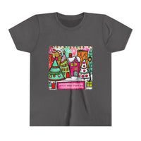 Festive Youth Tee - Christmas Shirt, Holiday Gift, Kids T-Shirt, Colorful Winter Apparel, Cute Seasonal Wear
