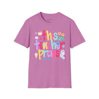 'This Teacher Prays' Gildan Soft-style T-shirt