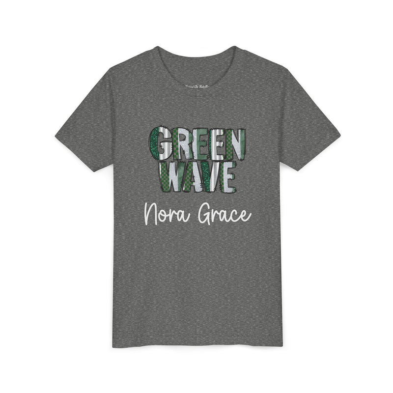 'Green Wave - Nora Grace' Bella Canvas T-shirt