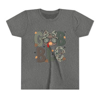 'Gobbler' Girly Thanksgiving Youth Bella Canvas T-shirt