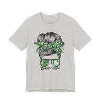 Band Mom Messy Bun Bella Canvas t-shirt