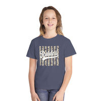 Camo Striped 'Raiders' Comfort Colors Youth T-shirt