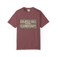 Church Hill Elementary Fall Comfort Colors T-Shirt - Thanksgiving