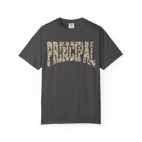 'Principal' Camo Graphic Comfort Colors T-Shirt