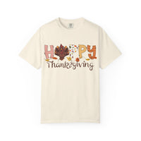 Comfort Colors Unisex Happy Thanksgiving T-Shirt