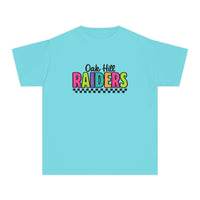 Neon Retro 'Oak Hill Raiders' Youth Comfort Colors T-shirt