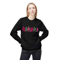 Cheerful 'Ho Ho Ho' Sweatshirt for Everyday Joy, Cozy Gift for Friends, Relaxed Style for Celebrations, Cute Casual Wear, Gildan Softstyle