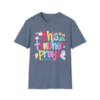 'This Teacher Prays' Gildan Soft-style T-shirt