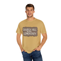 Church Hill Elementary Fall Comfort Colors T-Shirt - Thanksgiving