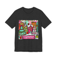 Festive Cityscape Tee for Holiday Cheer, Unisex T-Shirt, Christmas Gift, Cute Casual Wear, Colorful Tee for Celebrations, Holiday [...]