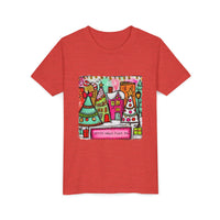 Festive Youth Tee - Christmas Shirt, Holiday Gift, Kids T-Shirt, Colorful Winter Apparel, Cute Seasonal Wear