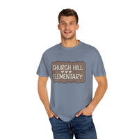 Church Hill Elementary Fall Comfort Colors T-Shirt - Thanksgiving