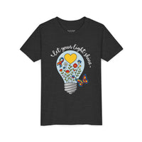 'Let Your Light Shine' Autism Awareness Bella Canvas Youth T-shirt