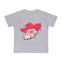 Bella Canvas Infant Tee, Preppy Mascot, Colonel Reb baby girl T-shirt, Ole Miss Rebels, College Football, SEC